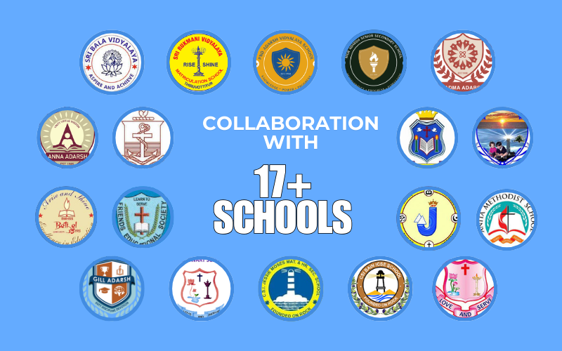collabration with 17 plus school for sopken english classes