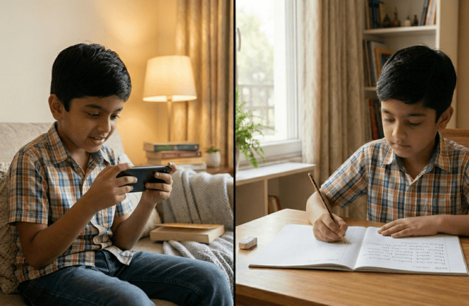 Balancing Screen Time with Handwriting Practice